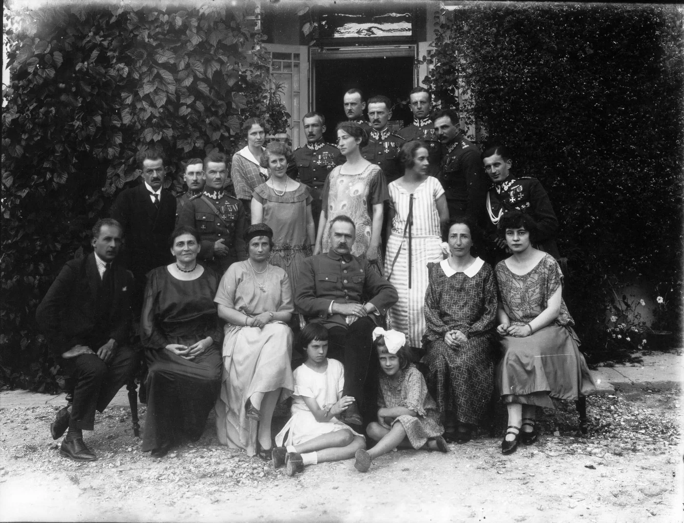 Marszałek Józef Piłsudski w Goszycach w 1924 roku